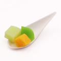 Recycled Biodegradable Pulp Small Spoon with Drop shape